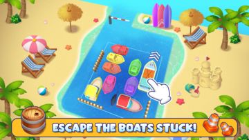 Parking Jam 3D: Boat Game Game Screenshot
