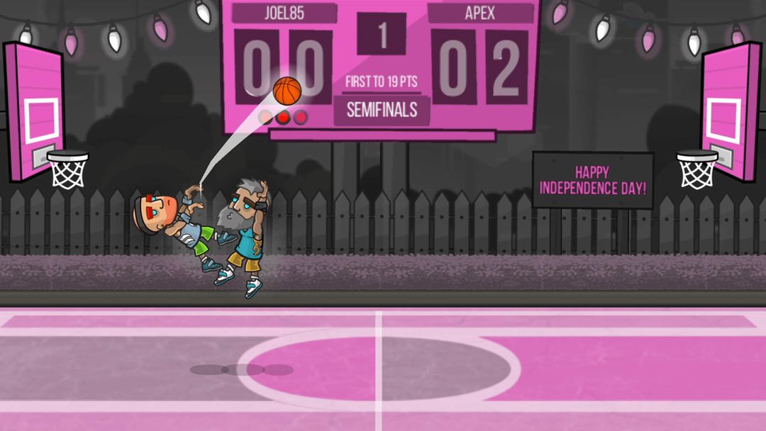 Basketball Battle screenshot game