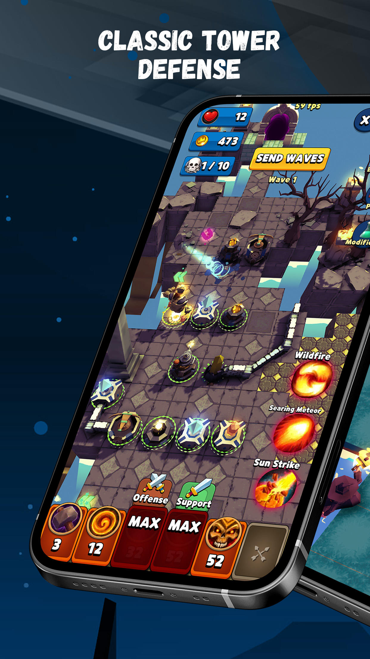 Screenshot 1 of Maze Defenders - Pertahanan Menara 2.3.61
