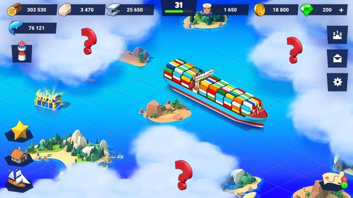 Sea Port: 航運大亨策略遊戲 遊戲截圖