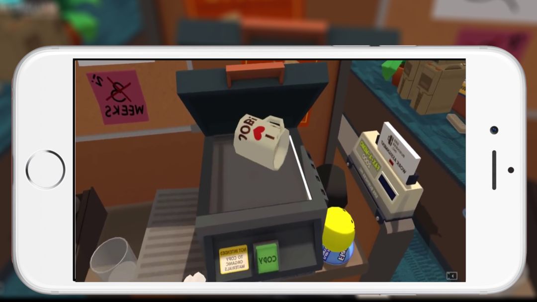 Screenshot of job simulator store clerk VR