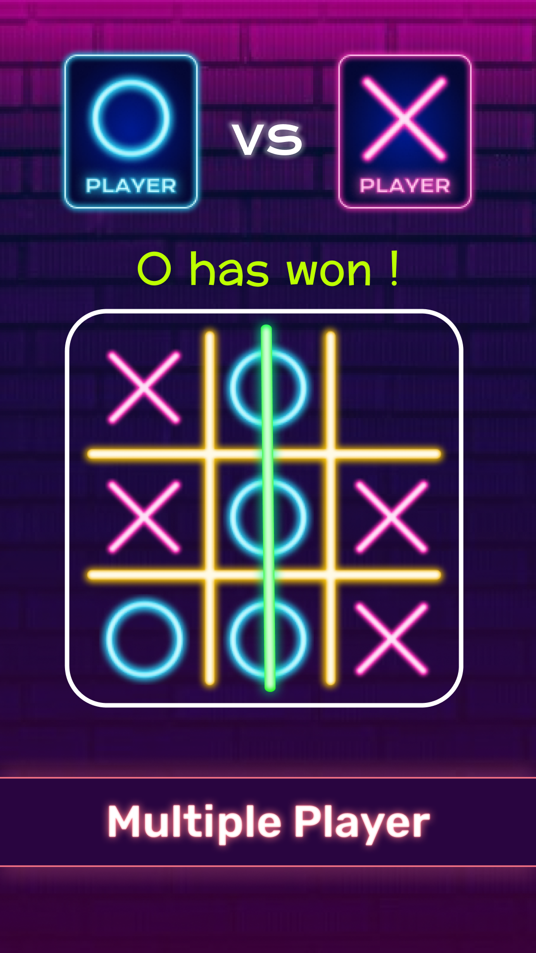 Tic Tac Toe - XO Glow for Android - Download