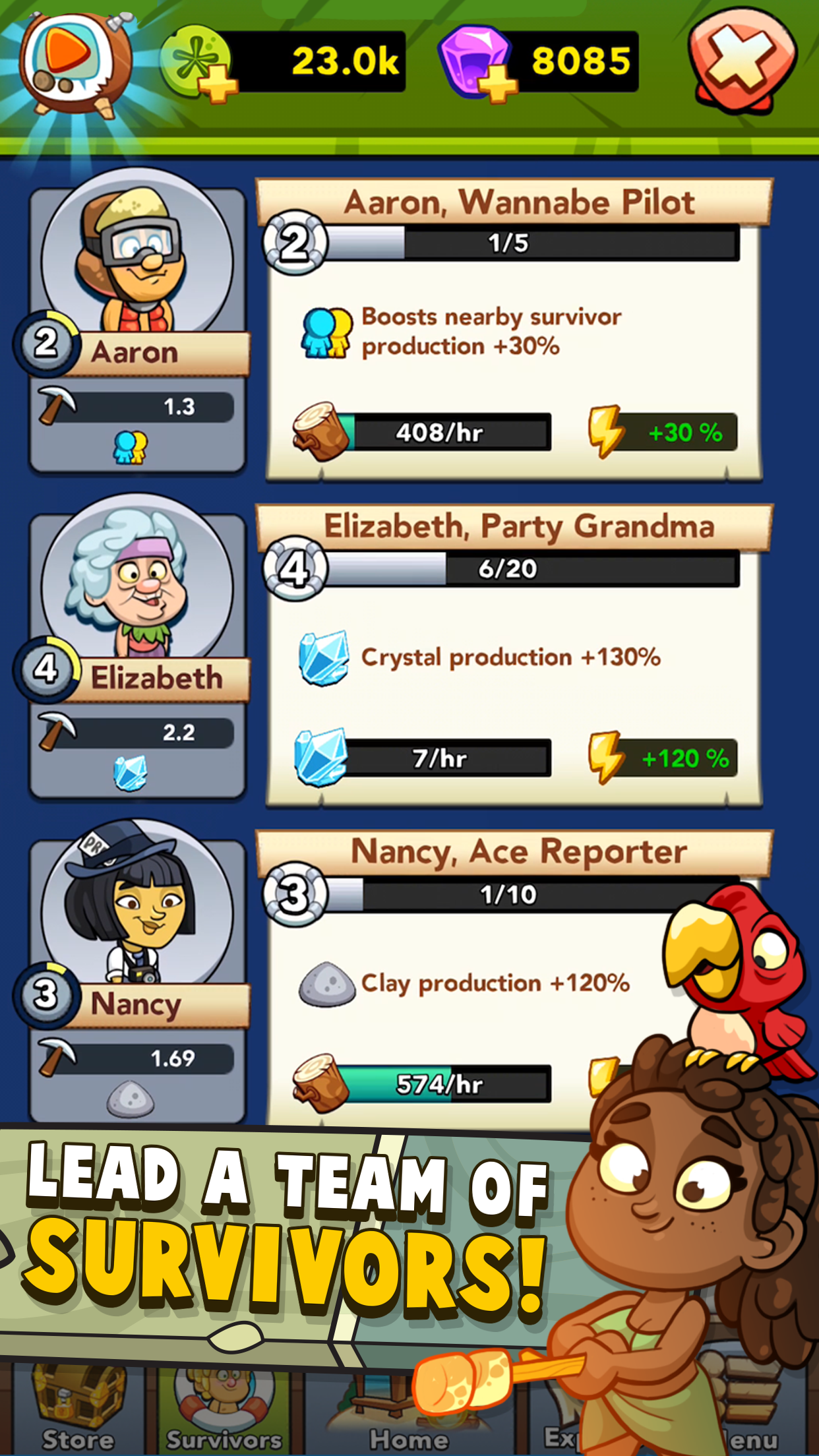 Castaway Cove Game Screenshot