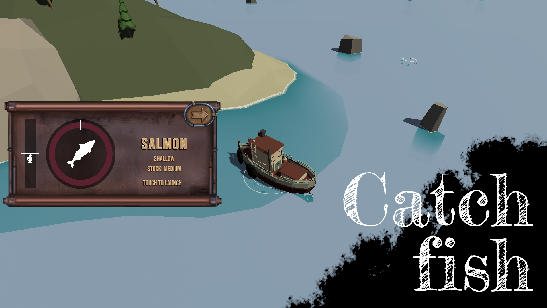 Dredge Fishery Mobile Game Screenshot