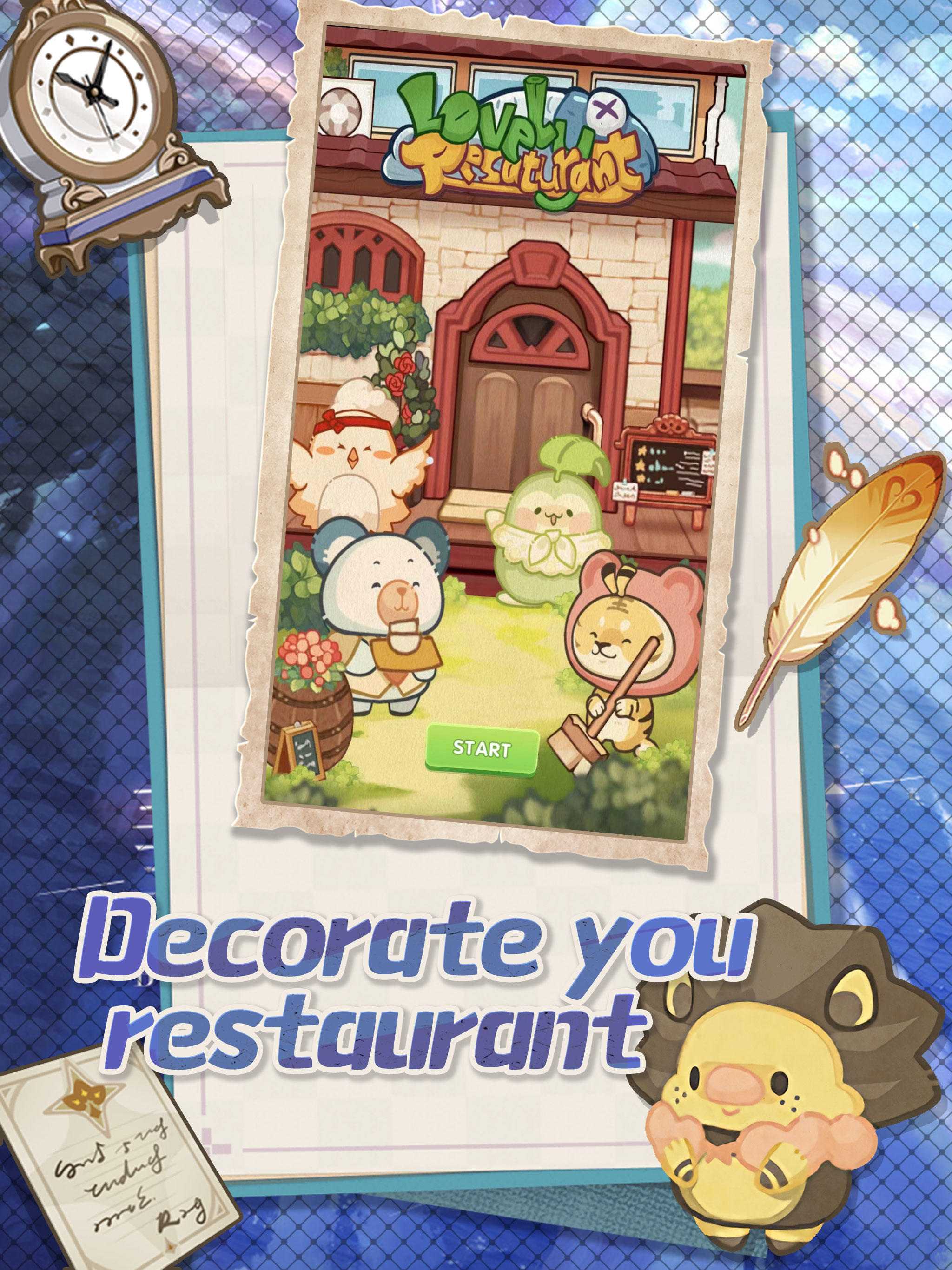 Screenshot of Lovely Restaurant