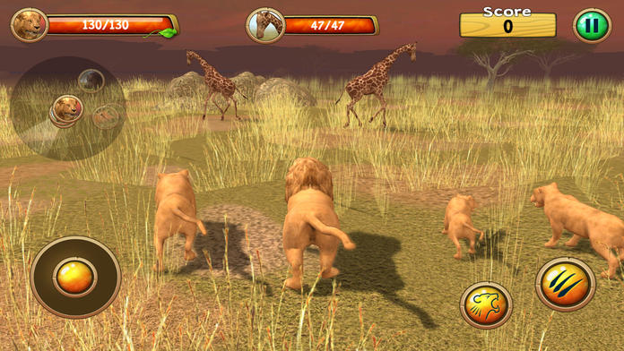 Wild Lion Pro Simulator 3Dのキャプチャ