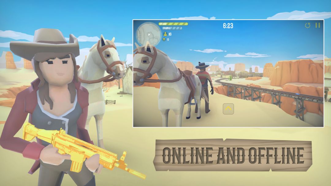 Screenshot of Red West Royale: Practice Editing