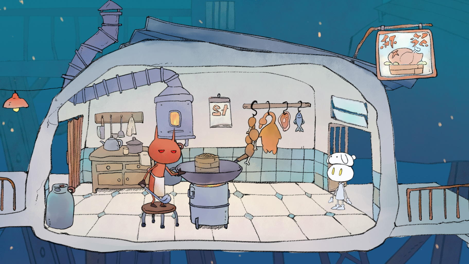 What happened after I walked into the locker Game Screenshot