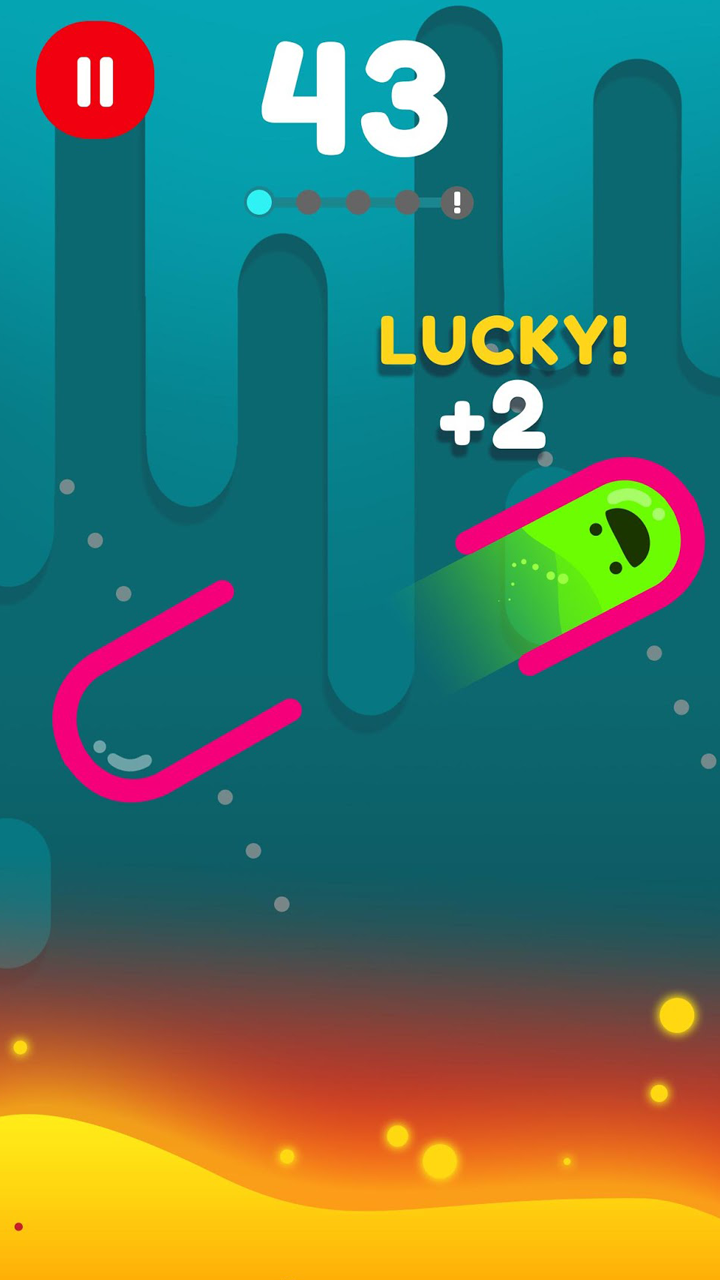 Captura de Tela do Jogo 史莱姆大冒险