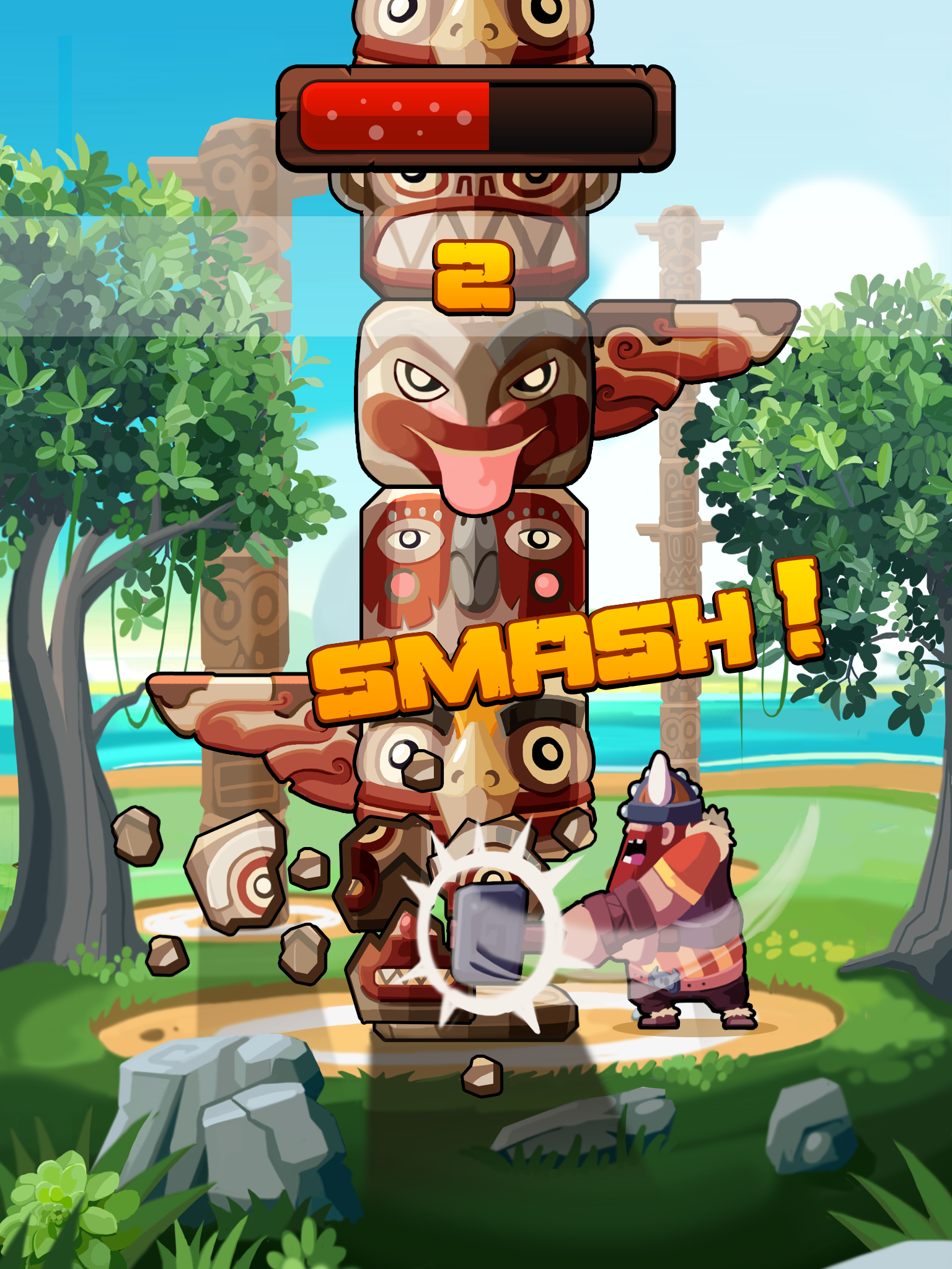 Totem Smash ภาพหน้าจอเกม