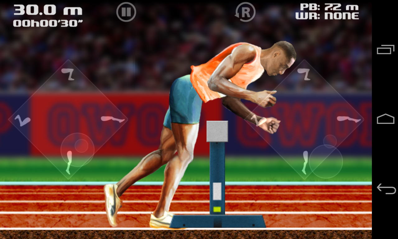 QWOP Game Screenshot