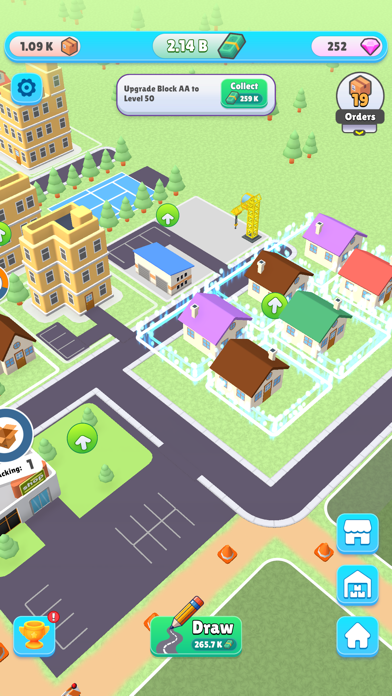 Скриншот игры City Delivery Tycoon