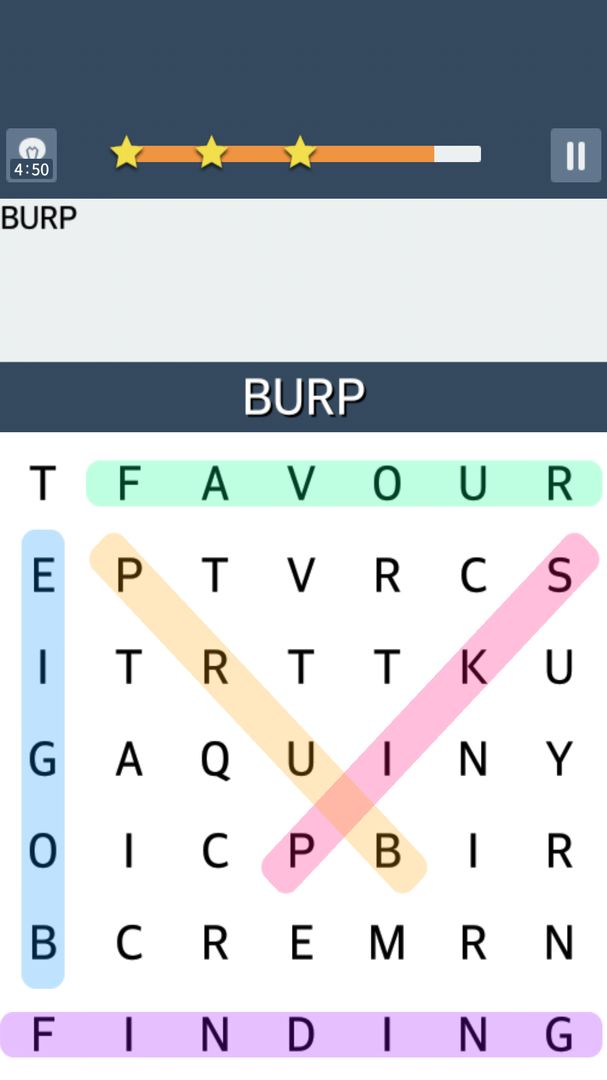 Word Search King screenshot game