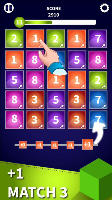 Cuplikan Layar Game 2048 Block Puzzle Number Games