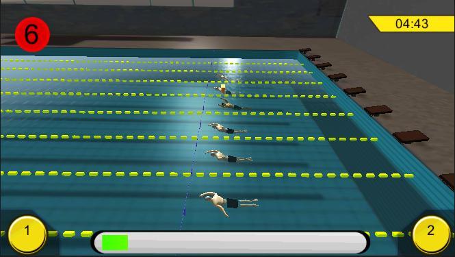 Swimmers Champs(natação) 게임 스크린샷