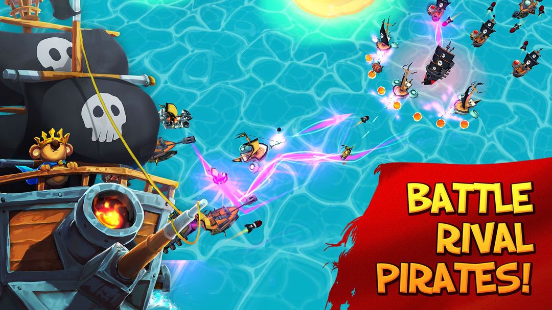 Tropical Wars - Pirate Battles screenshot game