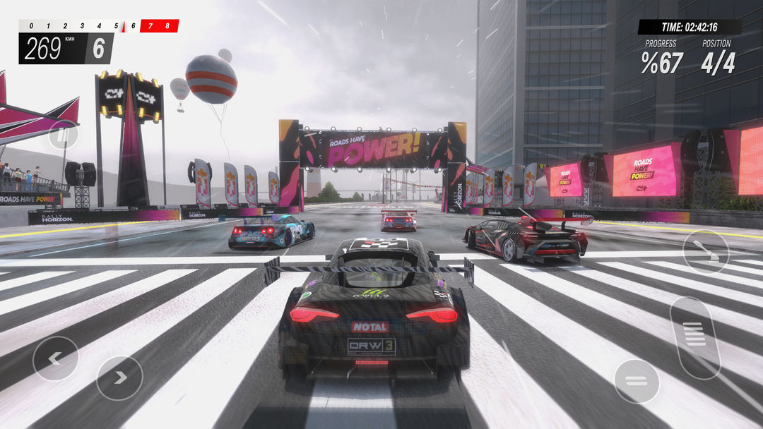 Screenshot of Rally Horizon
