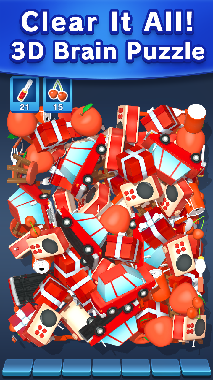 3D Match Triple Match Puzzle Game Screenshot