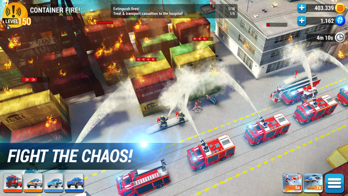 EMERGENCY HQ Game Screenshot