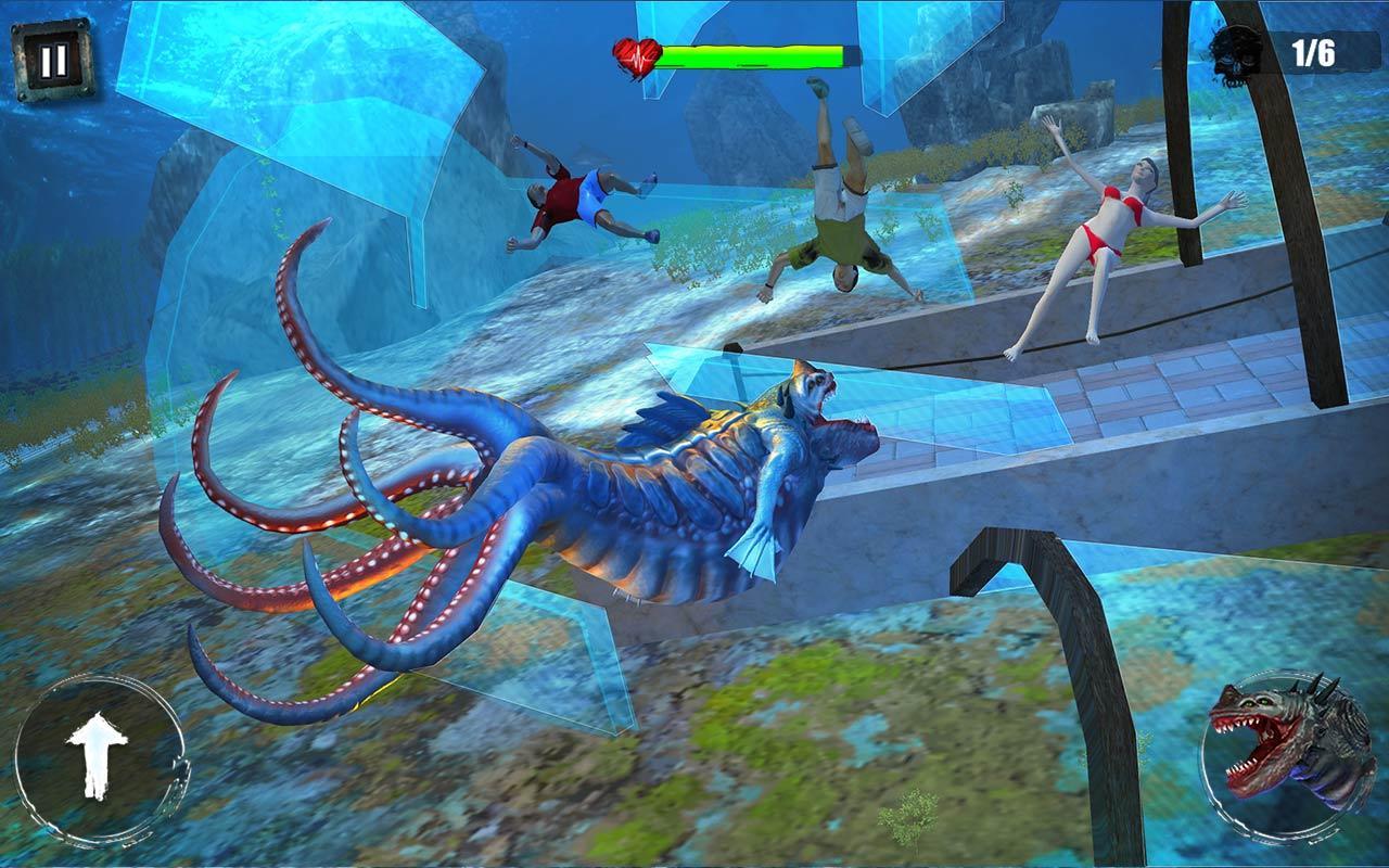 Sea Dragon Simulator 게임 스크린샷