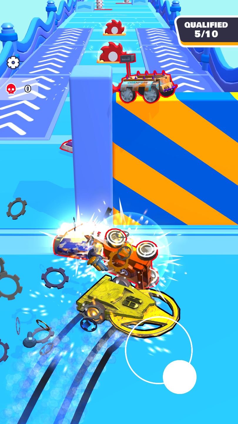 Robo Race Wars Game Screenshot