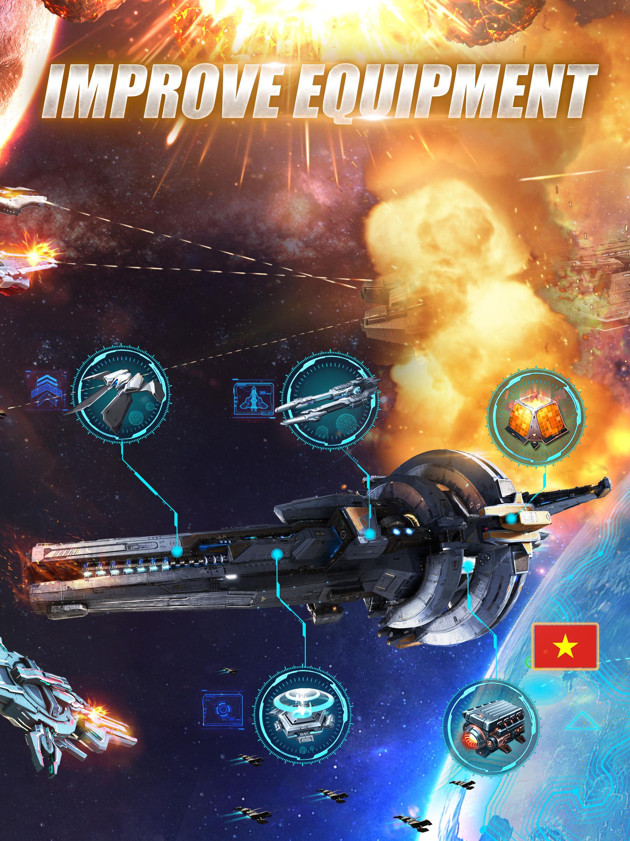 Galaxy Battleship Game Screenshot