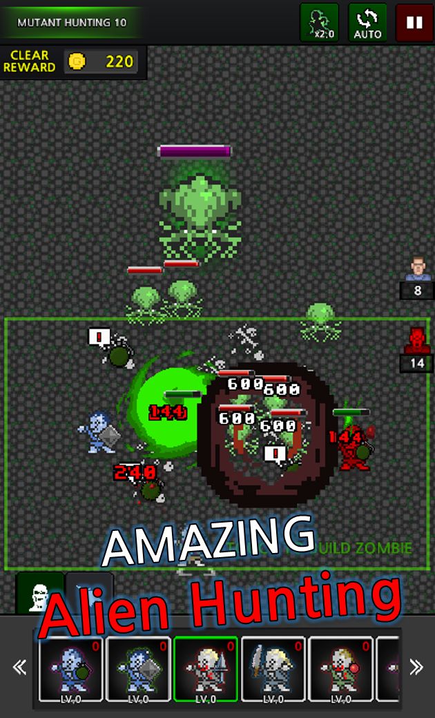 Grow Zombie : Merge Zombie screenshot game
