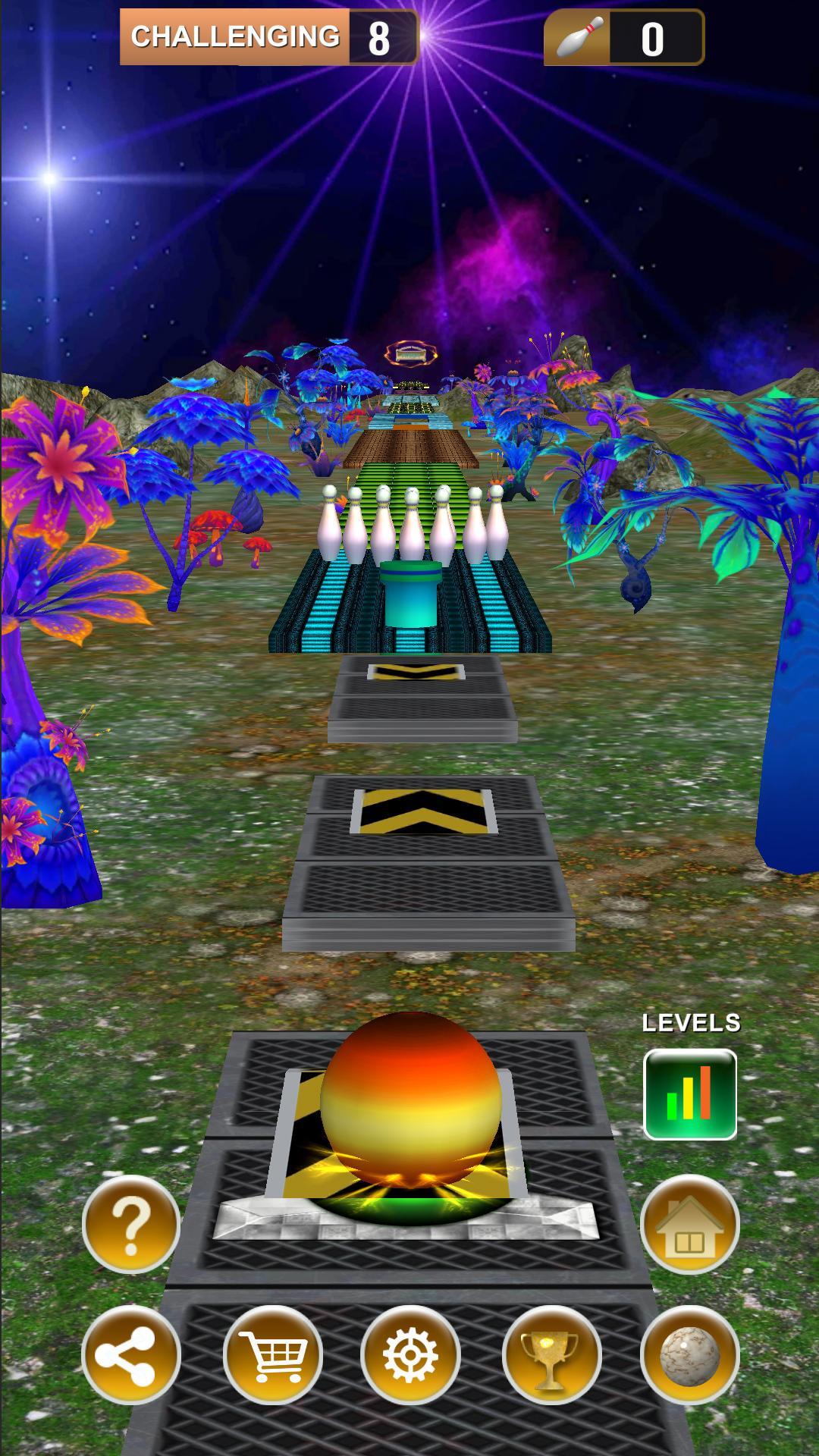 Screenshot 1 of Endless Bowling Paradise - ユニークなボウリングゲーム 1.2