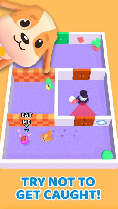 Dog Escape! Game Screenshot