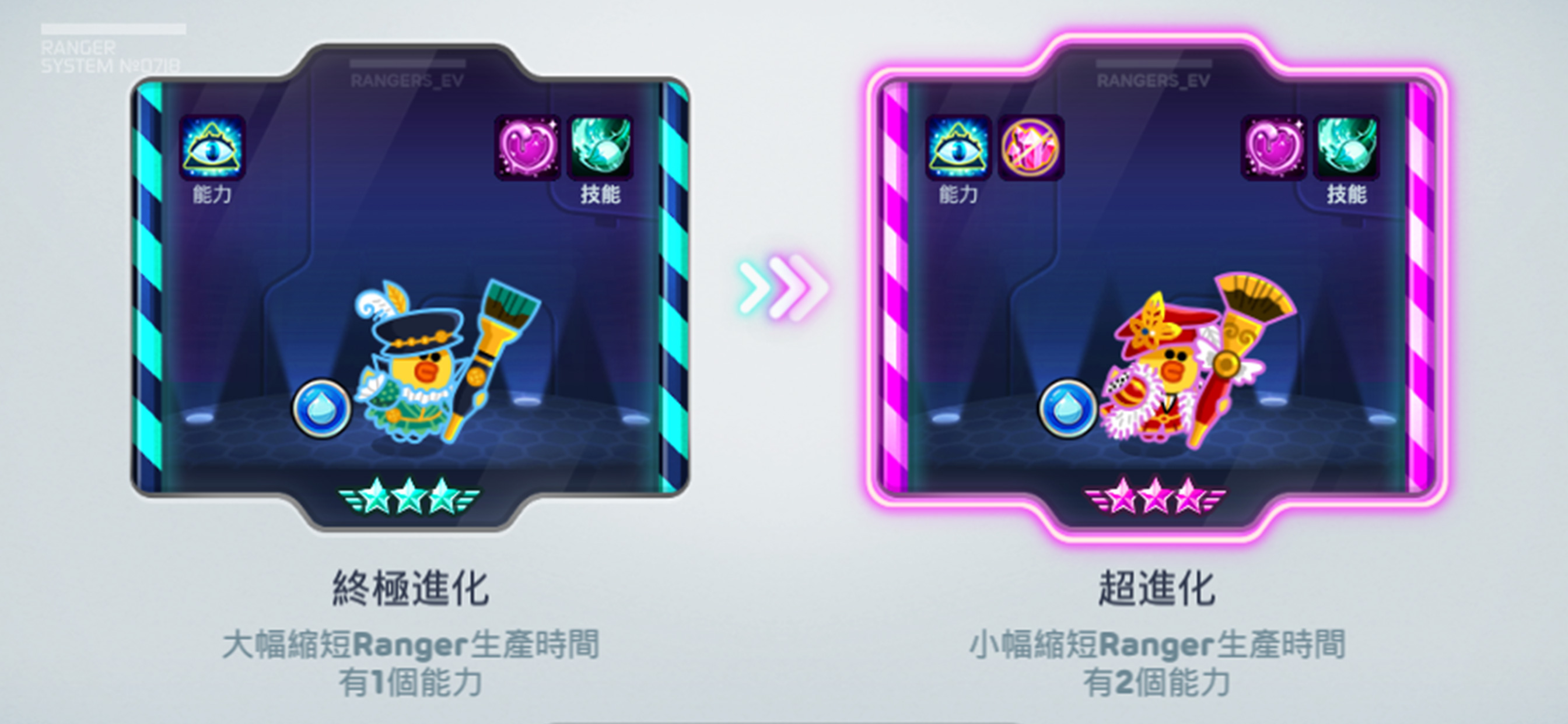LINE Rangers - 率領熊大和兔兔來大戰一番吧！ 遊戲截圖