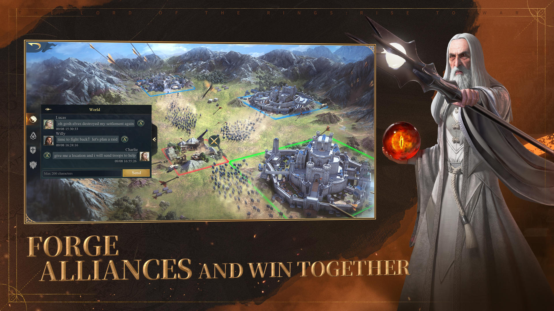 The Lord of the Rings: War Game Screenshot