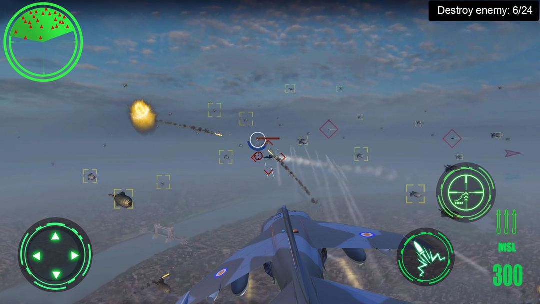War Plane 3D -Fun Battle Games ภาพหน้าจอเกม