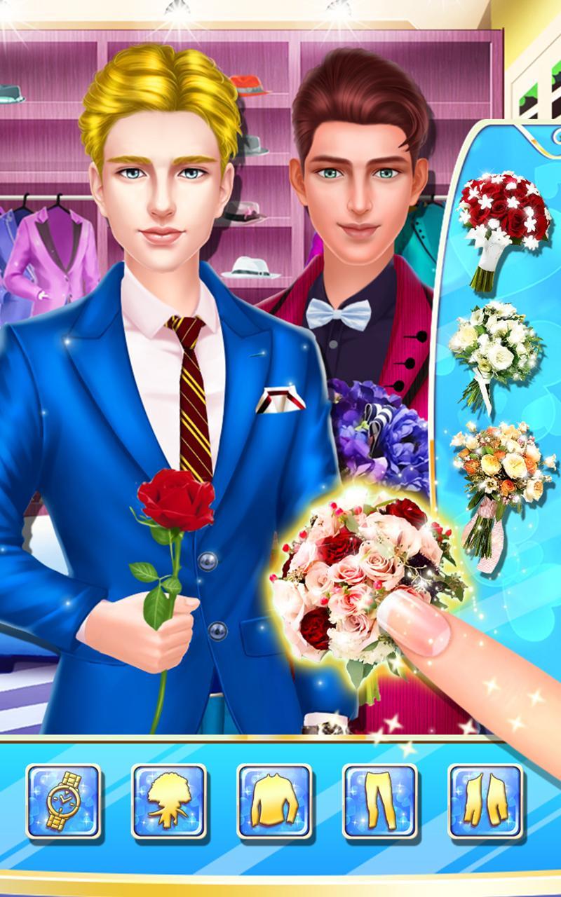 Cuplikan Layar Game High School PROM Night Salon