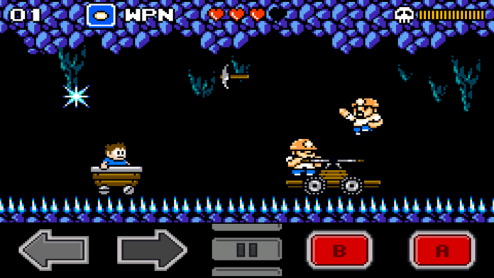 Venture Kid Game Screenshot