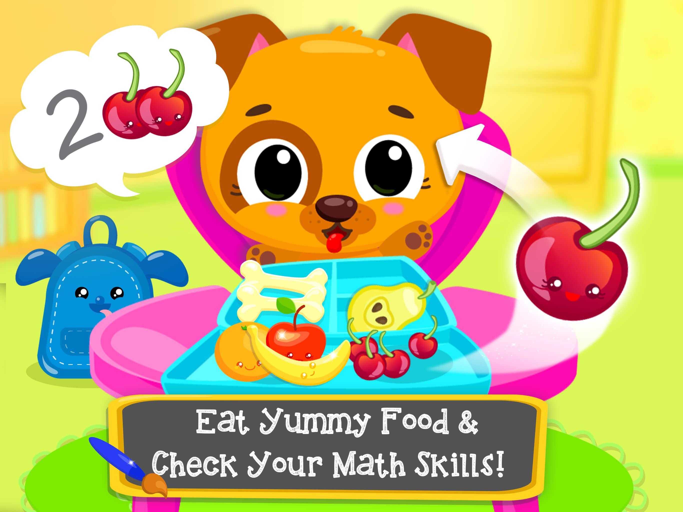 Ảnh chụp màn hình Cute & Tiny Preschool - Learning With Baby Pets