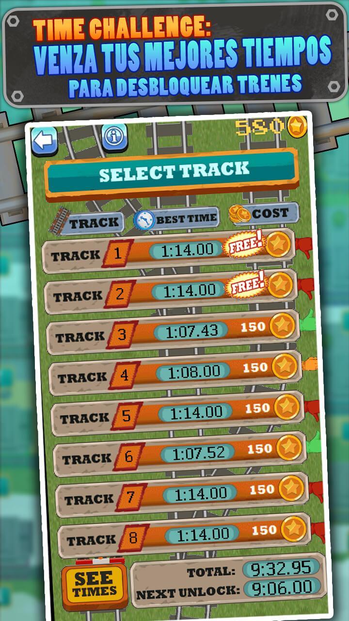 Captura de Pantalla del Juego Loco Run -Juego Arcade de Tren
