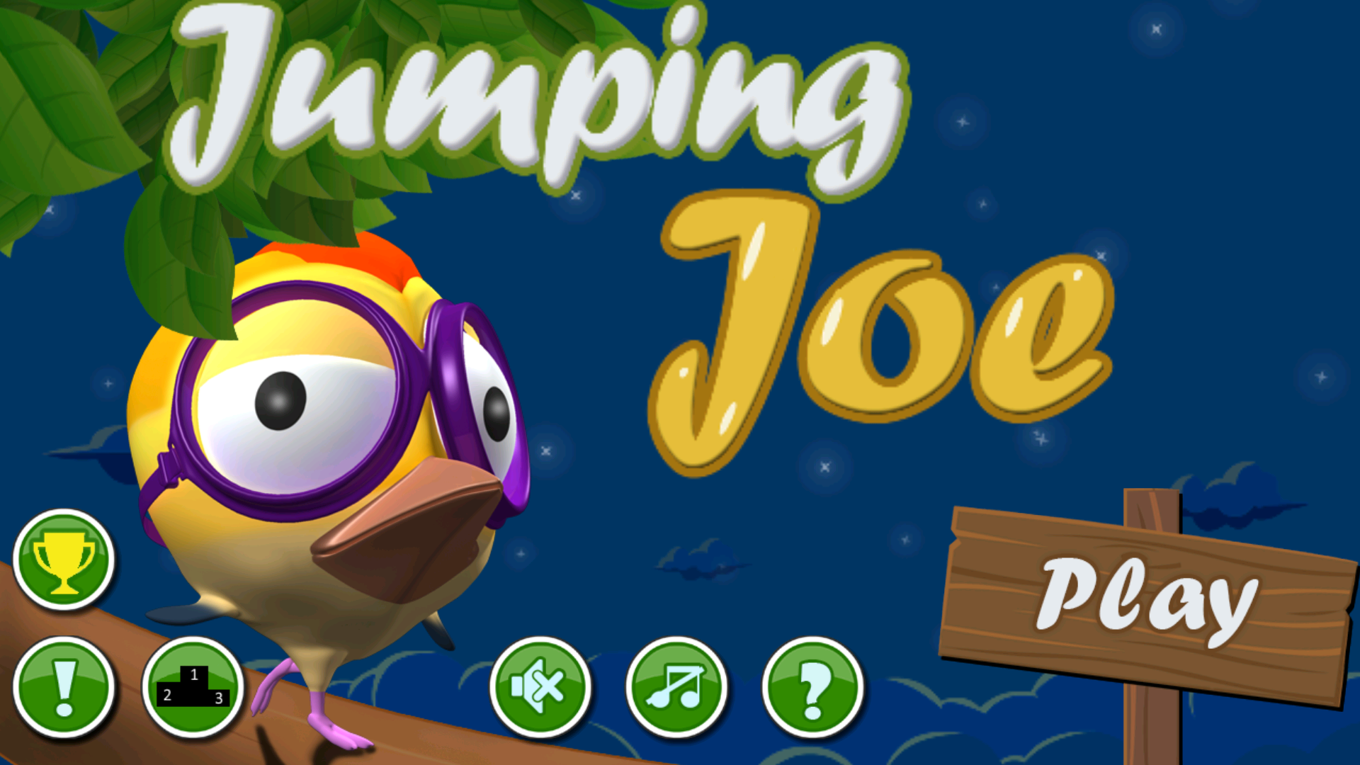 Jumping Joe Game Screenshot