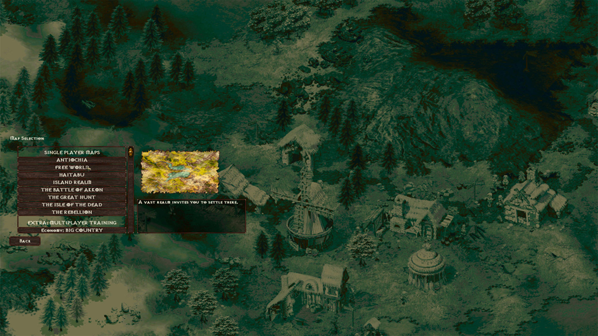 Screenshot of Cultures 2: Gates of Asgard