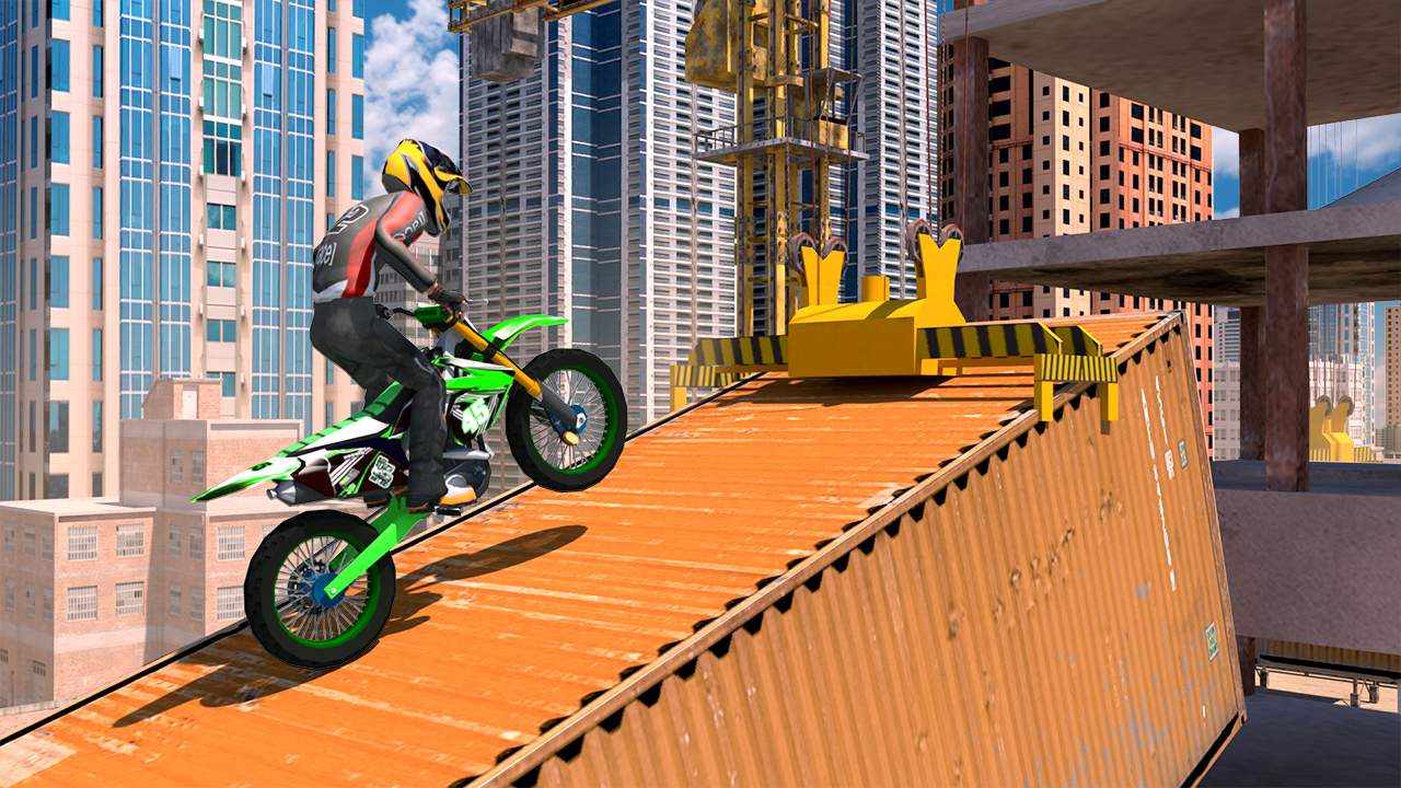 Screenshot 1 of Motociclista acrobatico 3D 8.8