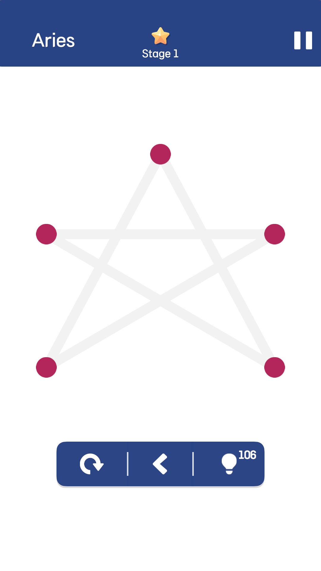 Screenshot of One Stroke Puzzle 2023