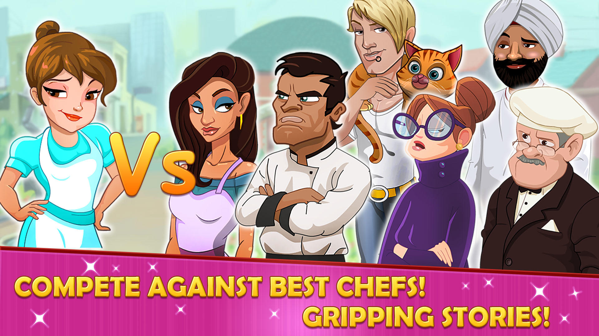 Скриншот игры Kitchen story: Food Fever Game