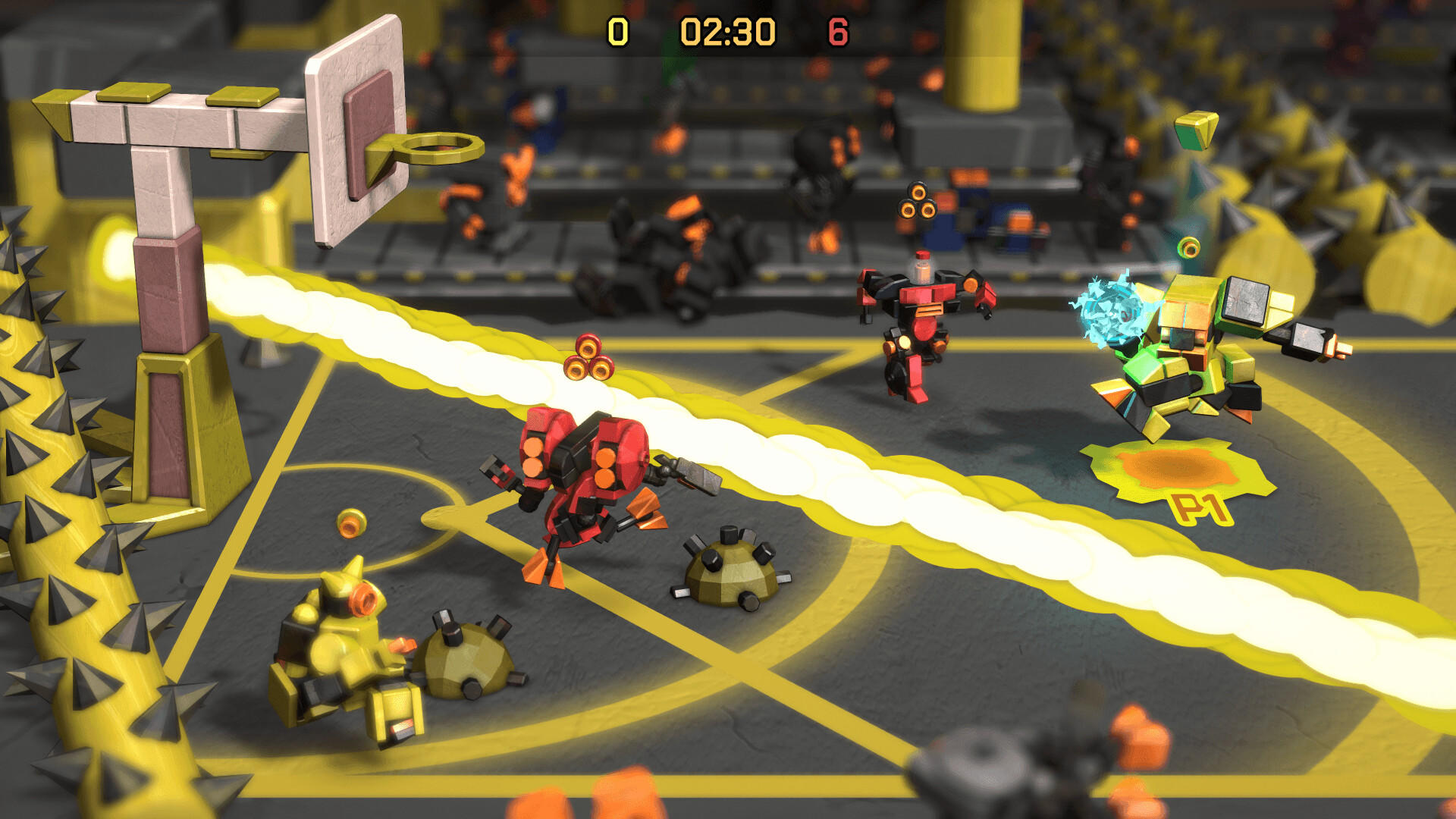 RoboDunk Prologue Game Screenshot