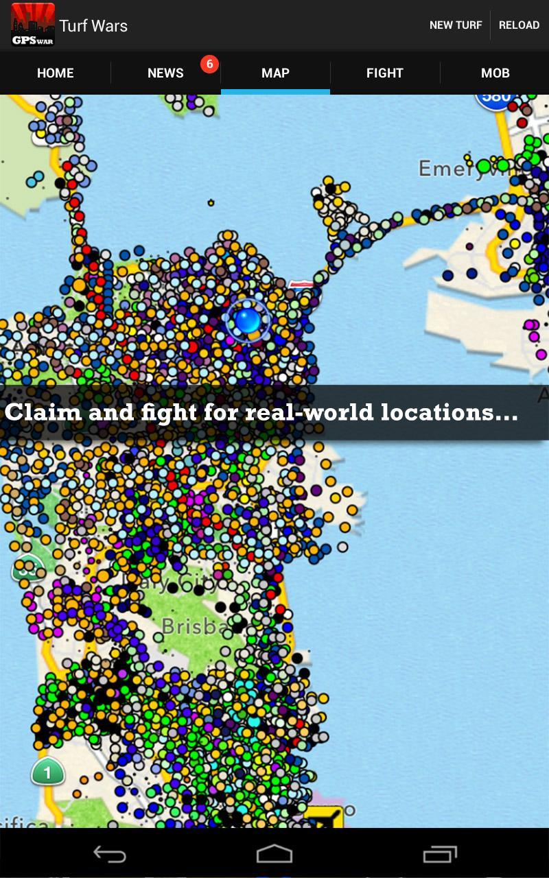 Screenshot 5 of Turf Wars – GPS-Based Mafia! 1.57