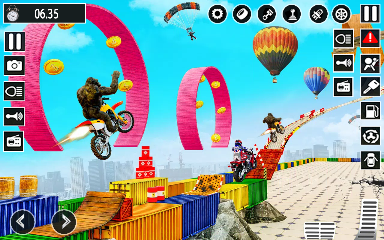 Superhero Bike Stunt Game 3D Game Screenshot