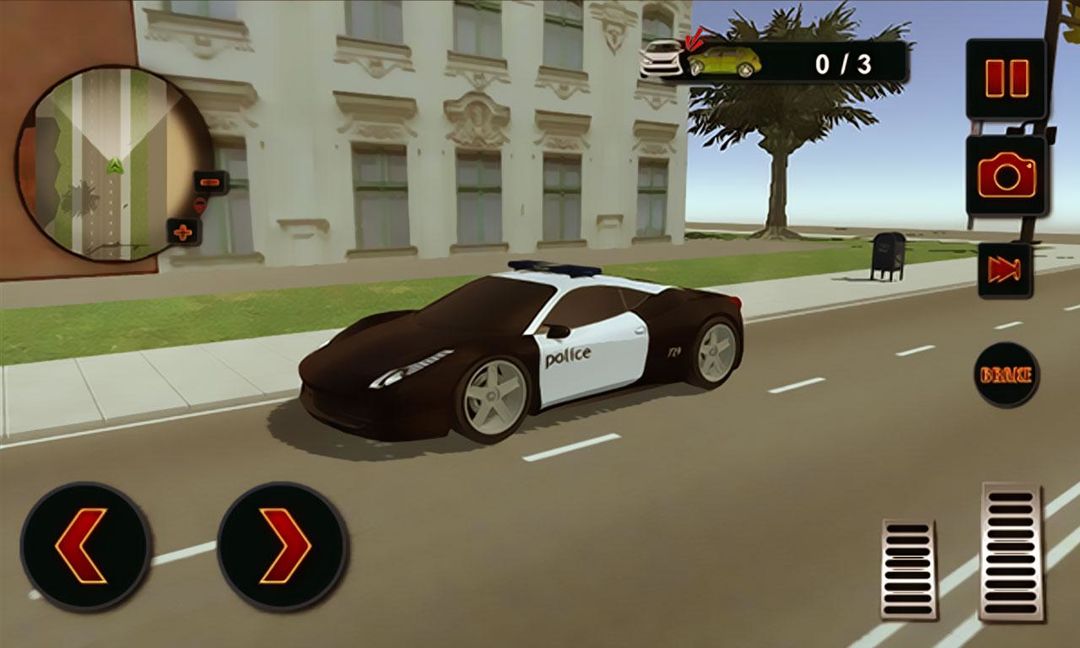 LA Mafia Police War Chase 2016 게임 스크린 샷