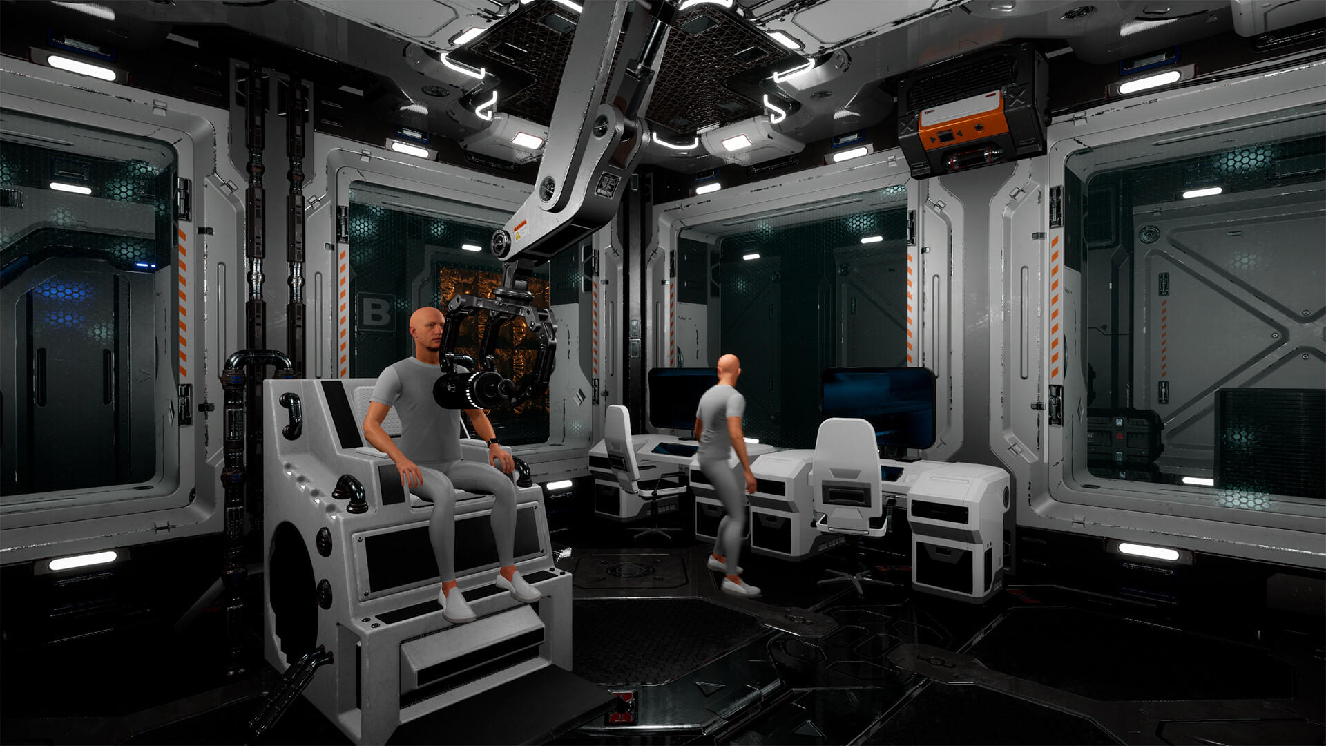 Screenshot of Hand Simulator: Aliens