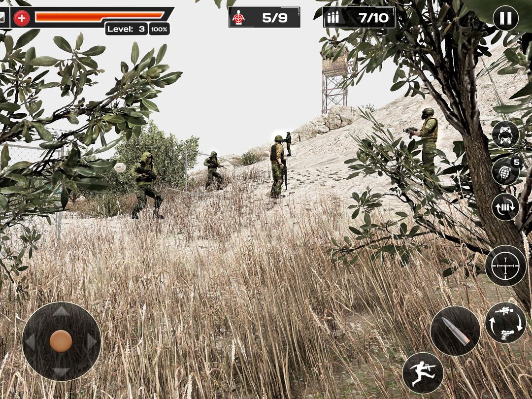 Screenshot of Swat City Counter Killing Game