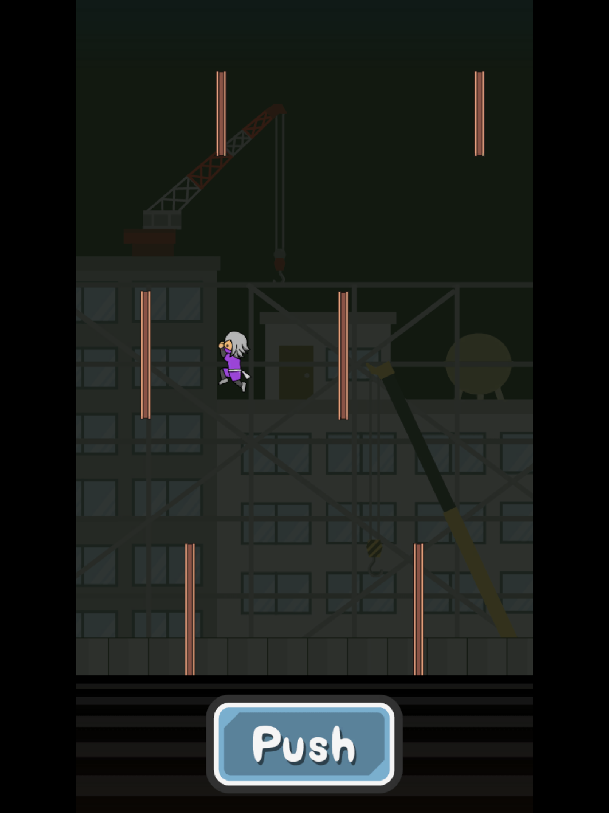 トニーくんの三角飛び忍者 遊戲截圖