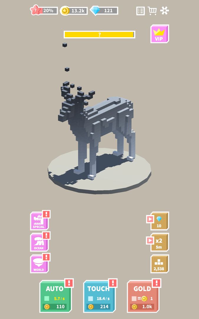 Screenshot of Animal Craft 3D