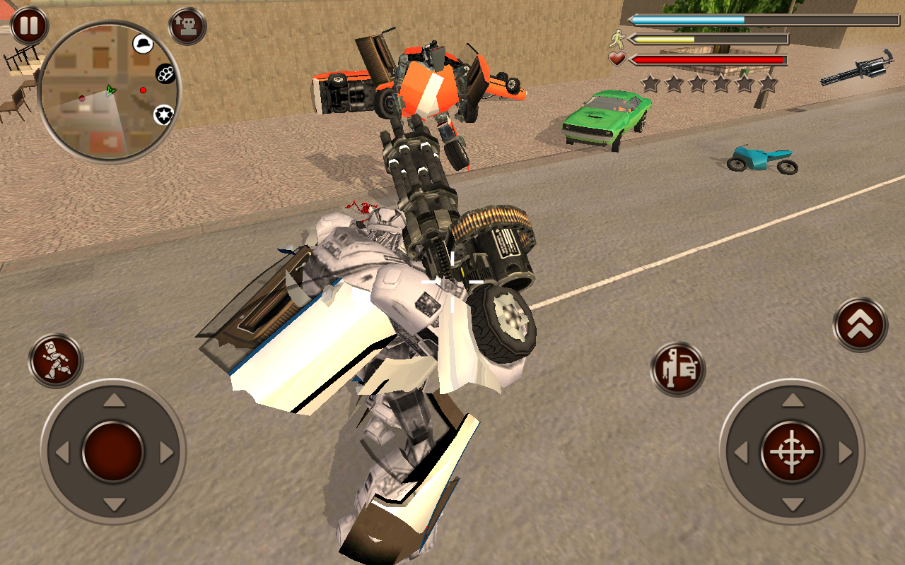 X Ray Robot 2 ภาพหน้าจอเกม